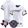 Kdoa H.Astros White City Connect Texas Patch Vapor Premier Blank Player Limited Home Stitched Jerseys