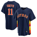 Kdoa H.Astros #11 Cam Smith Player Navy Home Game Stitched Jerseys