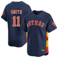 Kdoa H.Astros #11 Cam Smith Player Navy Home Limited Stitched Jerseys