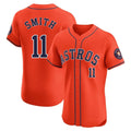 Kdoa H.Astros #11 Cam Smith Player Orange Home Limited Elite Stitched Jerseys