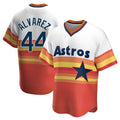 Kdoa H.Astros #44 Yordan Alvarez Player Rainbow Cooperstown Collection T-shirt Stitched Jerseys
