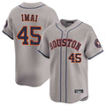 Kdoa H.Astros #45 Tatsuya Imai Player Gray Home Limited Stitched Jerseys