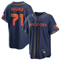 Kdoa H.Astros #71 Josh Hader Player Navy City Connect Home Game Stitched Jerseys