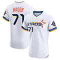Kdoa H.Astros #71 Josh Hader Player White City Connect Limited Elite Home Stitched Jerseys