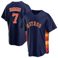 Kdoa H.Astros #7 Craig Biggio Player Navy Home Game Stitched Jerseys
