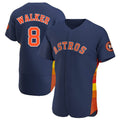 Kdoa H.Astros #8 Christian Walker Player Navy Home Limited Elite Stitched Jerseys