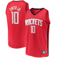 Kdoa H.Rockets H.Rockets #10 Jabari Smith Jr. Red Fast Break Replica Player Stitched Jerseys-Icon Edition