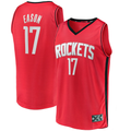 Kdoa H.Rockets #17 Tari Eason Red Fast Break Replica Player Stitched Jerseys-Icon Edition