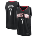 Kdoa H.Rockets #7 Kevin Durant Black Fast Break Replica Player Stitched Jerseys-Statement Edition