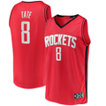Kdoa H.Rockets #8 Jae'Sean Tate Red Fast Break Replica Stitched Jerseys-Icon Edition