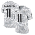 Kdoa J.Jaguars #11 Parker Washington Player Arctic Camo Salute to Service Limited Stitched Jerseys