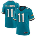 Kdoa J.Jaguars #11 Parker Washington Player Legend Teal Game Stitched Jerseys