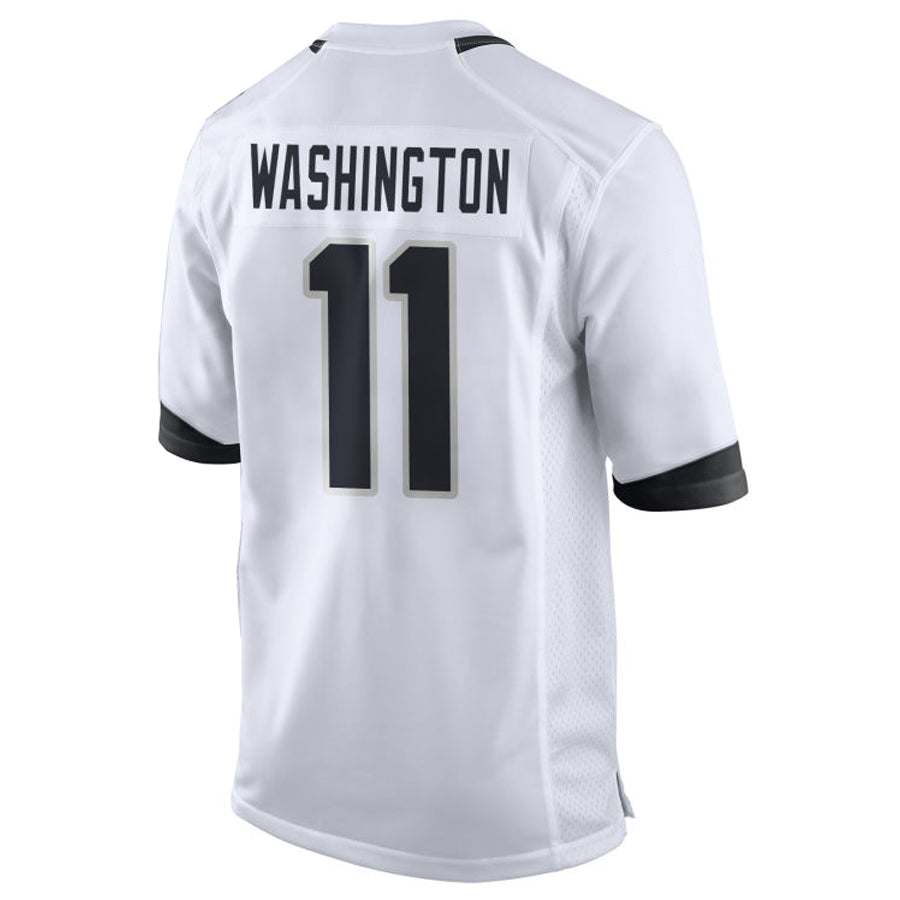 Kdoa J.Jaguars #11 Parker Washington Player White Home Game Stitched Jerseys