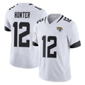 Kdoa J.Jaguars #12 Travis Hunter Player White Vapor F.U.S.E. Limited Home Game Stitched Jerseys