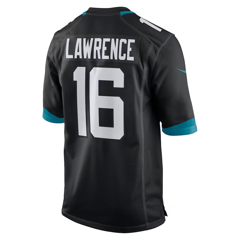 Kdoa J.Jaguars #16 Trevor Lawrence Black Alternate Game Stitched Jerseys