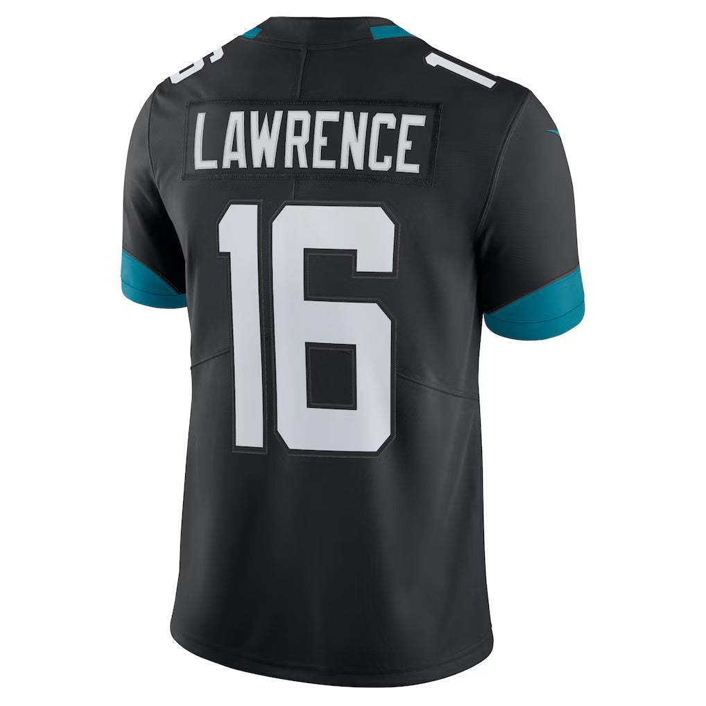 Kdoa J.Jaguars #16 Trevor Lawrence Black Alternate Vapor Limited Stitched Jerseys