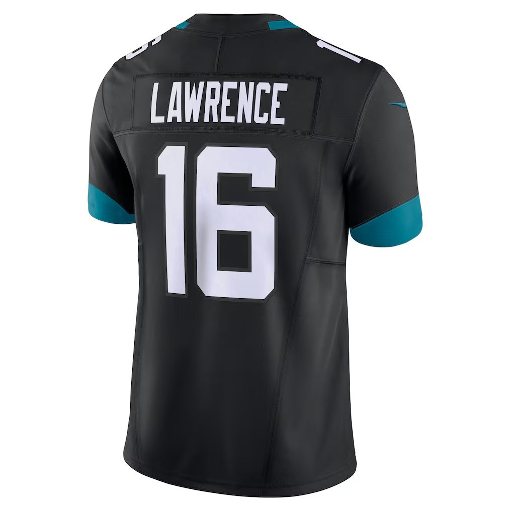 Kdoa J.Jaguars #16 Trevor Lawrence Black Vapor F.U.S.E. Limited Stitched Jerseys
