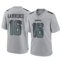 Kdoa J.Jaguars #16 Trevor Lawrence Player Gray Atmosphere Fashion Home Game Stitched Jerseys