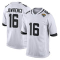 Kdoa J.Jaguars #16 Trevor Lawrence Player White Home Game Stitched Jerseys