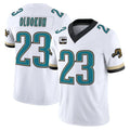 Kdoa J.Jaguars #23 Foyesade Oluokun Player White Prowler Throwback Vapor F.U.S.E. Limited Home Game Stitched Jerseys