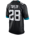 Kdoa J.Jaguars #28 Fred Taylor Black Retired Player Alternate Game Stitched Jerseys