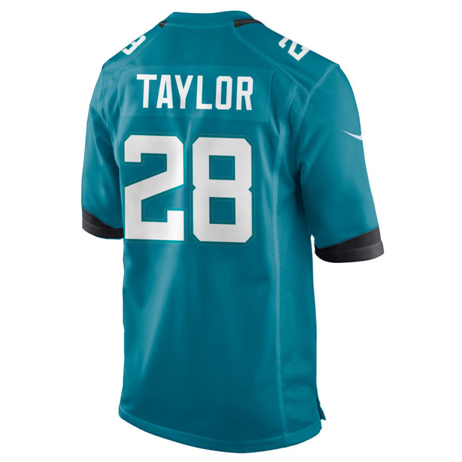 Kdoa J.Jaguars #28 Fred Taylor Player Teal Home Game Stitched Jerseys