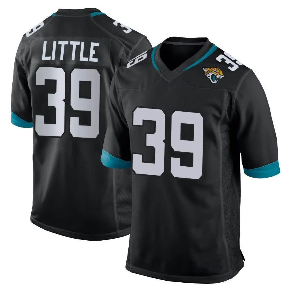 Kdoa J.Jaguars #39 Cam Little Player Black Home Game Stitched Jerseys