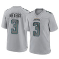 Kdoa J.Jaguars #3 Jakobi Meyers Player Gray Atmosphere Fashion Home Game Stitched Jerseys