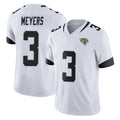 Kdoa J.Jaguars #3 Jakobi Meyers Player White Vapor F.U.S.E. Limited Home Game Stitched Jerseys