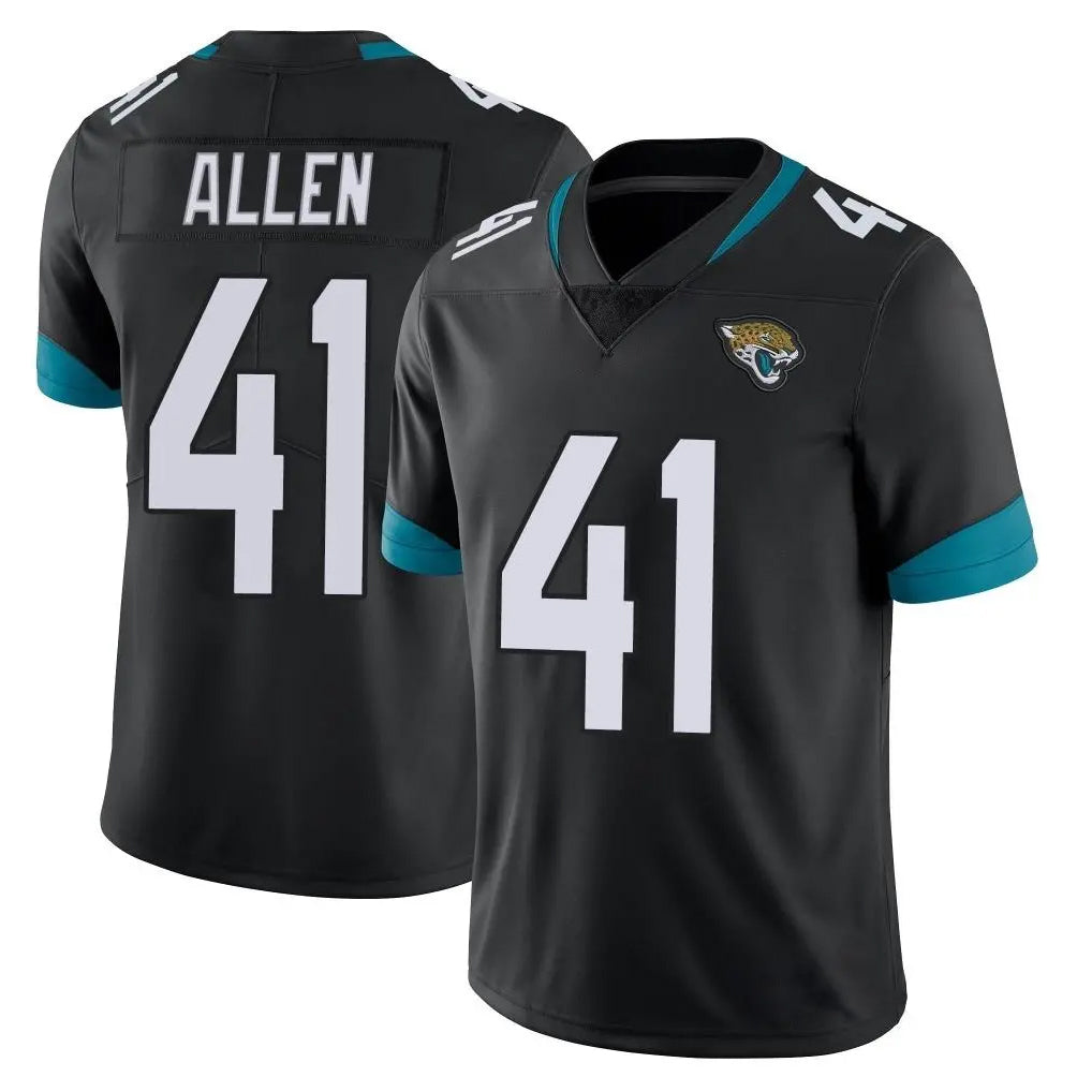 Kdoa J.Jaguars #41 Josh Hines-Allen Player Black Vapor Untouchable Limited Home Game Stitched Jerseys