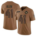 Kdoa J.Jaguars #41 Josh Hines-Allen Player Brown Salute To Service Limited Football Jerseys