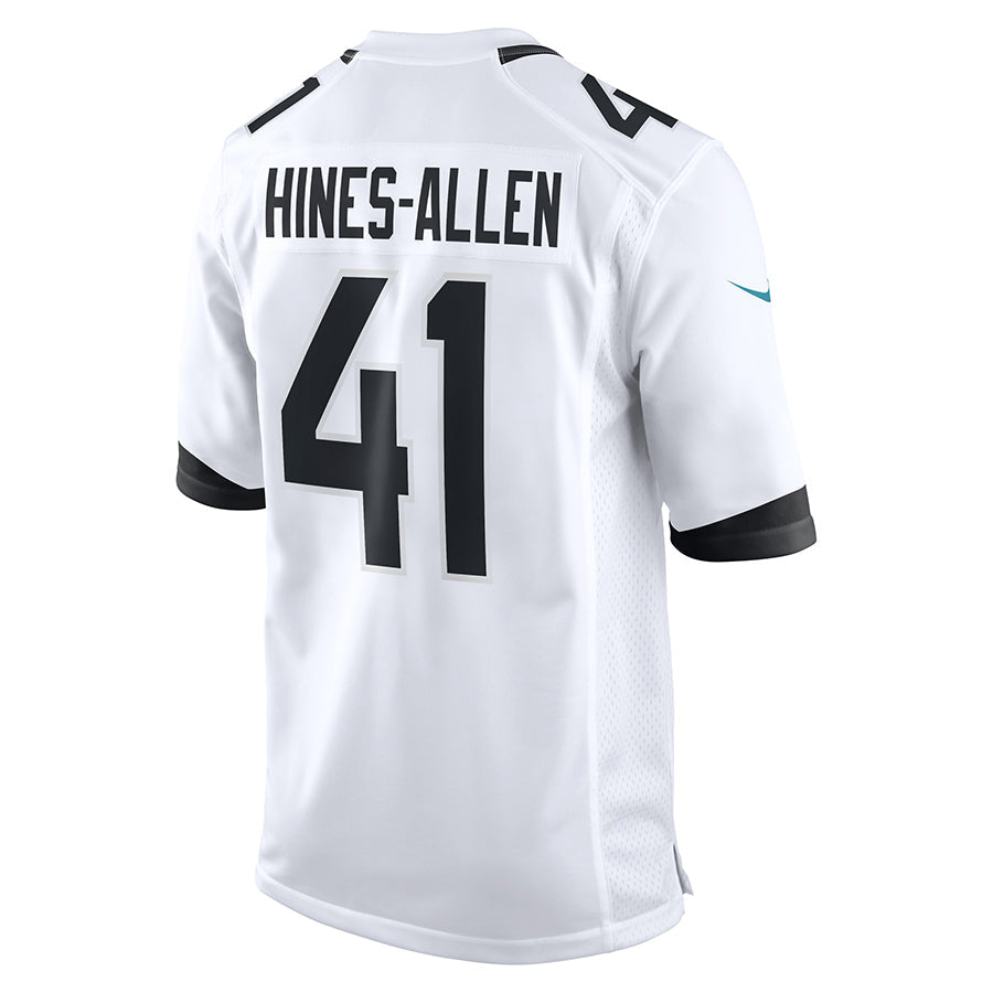Kdoa J.Jaguars #41 Josh Hines-Allen Player White Home Game Football Jerseys