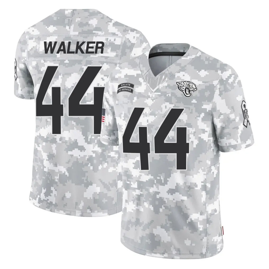 Kdoa J.Jaguars #44 Travon Walker Player Arctic Camo Salute To Service Limited Game Stitched Jerseys