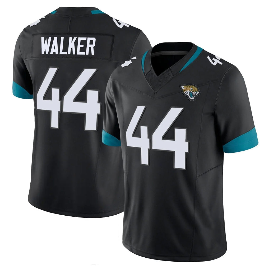 Kdoa J.Jaguars #44 Travon Walker Player Black Vapor F.U.S.E. Limited Home Game Stitched Jerseys