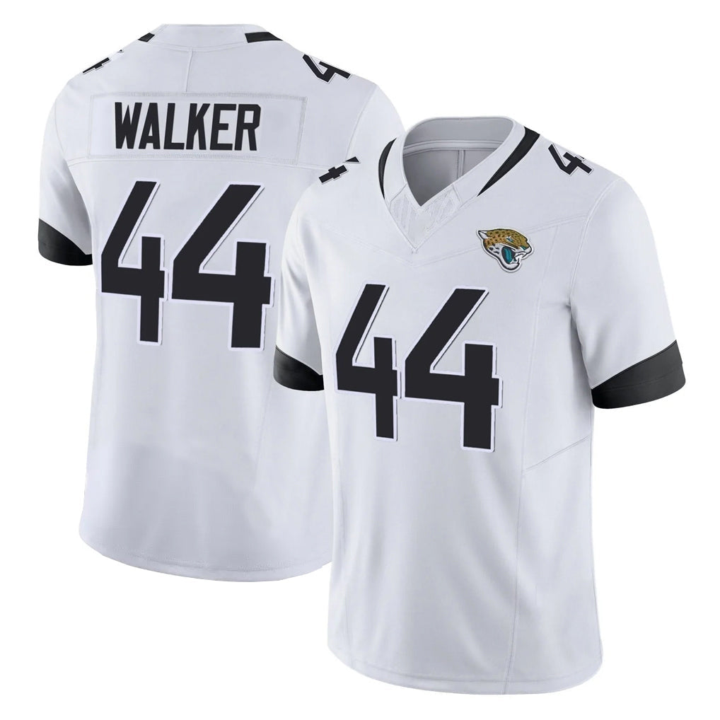 Kdoa J.Jaguars #44 Travon Walker Player White Vapor F.U.S.E. Limited Home Game Stitched Jerseys