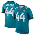 Kdoa J.Jaguars #44 Travon Walker Teal Legend Jersey American Stitched Jersey