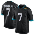 Kdoa J.Jaguars #7 Brian Thomas Jr. Player Black Home Game Stitched Jerseys