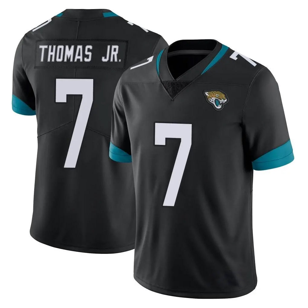 Kdoa J.Jaguars #7 Brian Thomas Jr. Player Black Vapor Untouchable Limited Home Game Stitched Jerseys