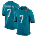 Kdoa J.Jaguars #7 Brian Thomas Jr. Player Teal Home Game Stitched Jerseys