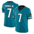 Kdoa J.Jaguars #7 Brian Thomas Jr. Player Teal Prowler Throwback Vapor F.U.S.E. Limited Home Game Stitched Jerseys