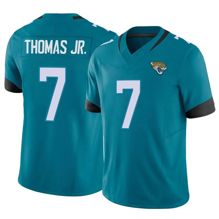 Kdoa J.Jaguars #7 Brian Thomas Jr. Player Vapor F.U.S.E. Limited Teal Stitched Jerseys