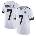 Kdoa J.Jaguars #7 Brian Thomas Jr. Player White Vapor F.U.S.E. Limited Home Game Stitched Jerseys