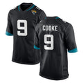 Kdoa J.Jaguars #9 Logan Cooke Player Black Home Game Stitched Jerseys