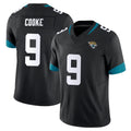 Kdoa J.Jaguars #9 Logan Cooke Player Black Vapor Untouchable Limited Home Game Stitched Jerseys