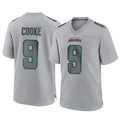 Kdoa J.Jaguars #9 Logan Cooke Player Gray Atmosphere Fashion Home Game Stitched Jerseys