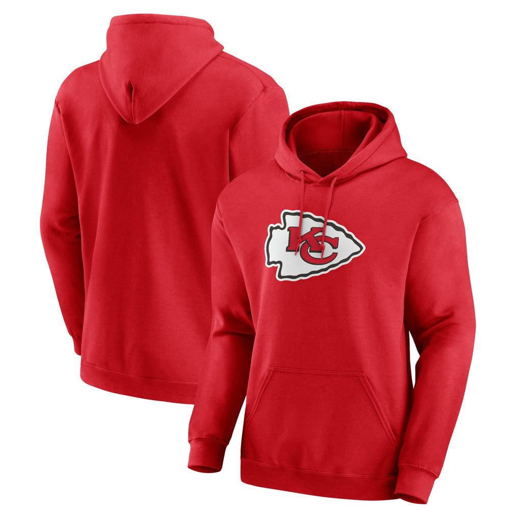 Kdoa KC.Chiefs Red LoGo Pullover Hoodies Limited Blank Player Stitched Jerseys