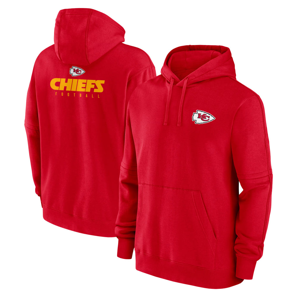 Kdoa KC.Chiefs Red Pullover Hoodies Limited Blank Player Stitched Jerseys