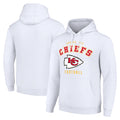 Kdoa KC.Chiefs White Pullover Hoodies Limited Blank Player Stitched Jerseys