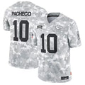 Kdoa KC.Chiefs #10 Isiah Pacheco Player Arctic Camo Salute to Service Limited Stitched Jerseys