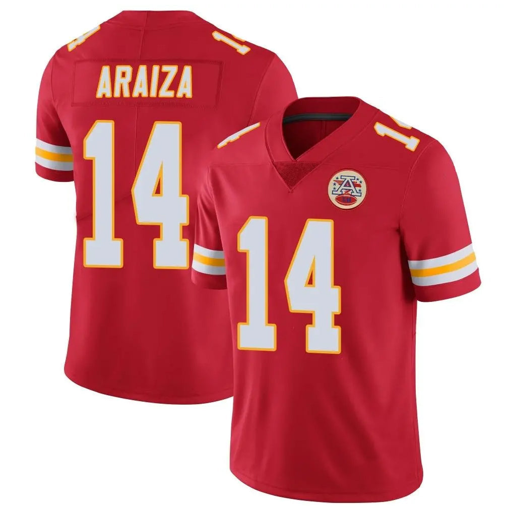 Kdoa KC.Chiefs #14 Matt Araiza Player Red Limited Vapor Untouchable Home Game Stitched Jerseys
